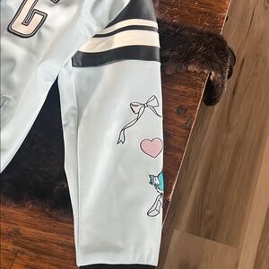 Disney Light Blue Kids Jacket with Black Accents